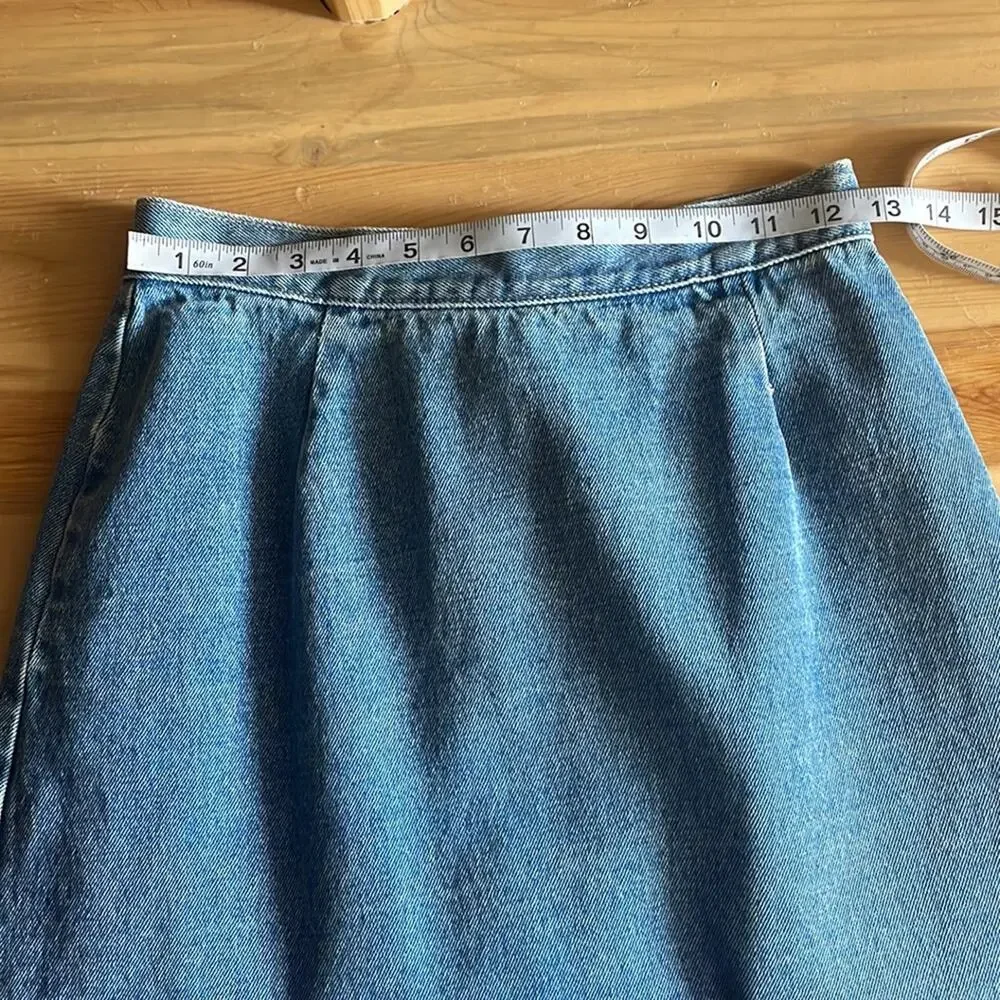 Vintage 90’s Union Bay stonewash denim pencil skirt junior’s 11